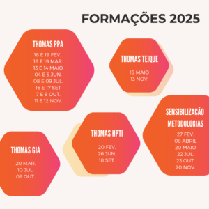 Calendário de Formação Thomas 2025