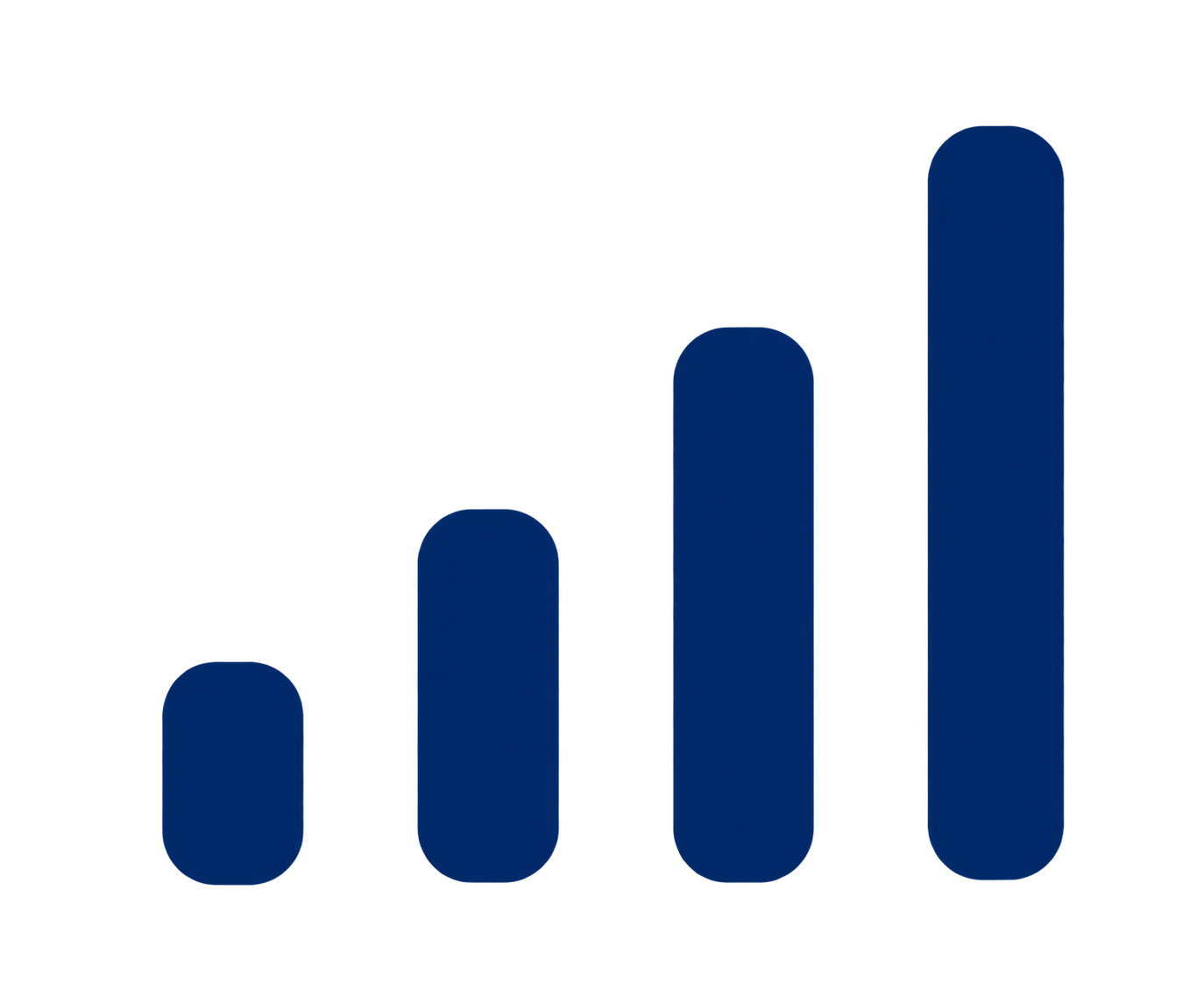Ícone de gráfico de crescimento
